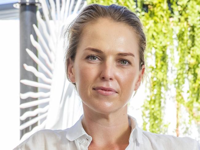 MAYA Mexican owner Katie Coats poses for a photograph in the Fortitude Valley restaurant, Sunday, March 14, 2021 - Picture: Richard Walker