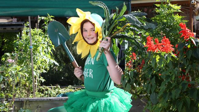 Ten year old Olivia Panozza looks forward to the Botanic Bazaar at Country Paradise Parklands at Nerang. Picture: Glenn Hampson