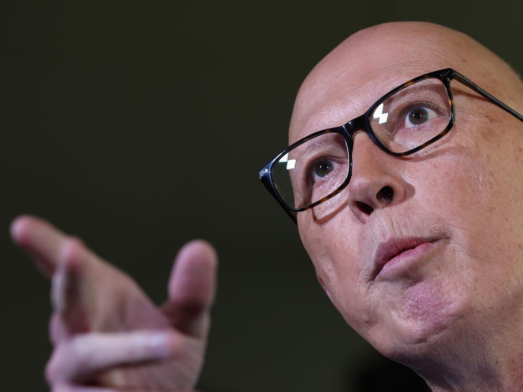 Peter Dutton may have already started his post-mortem on the Coalition campaign. Picture: Adam Head / NewsWire