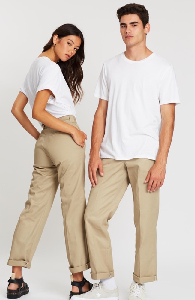 Unisex Dickies 874 Original relaxed fit pants ($89.99) are among the best-selling items on The Iconic. Picture: The Iconic