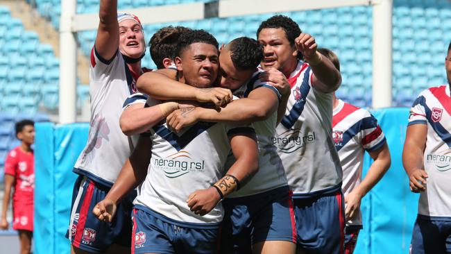 Gold Coast Rugby League Grand Finals held at CBUS Stadium at Robina. Under 18s 1st Division Currumbin vs Nerang. Pic Mike Batterham