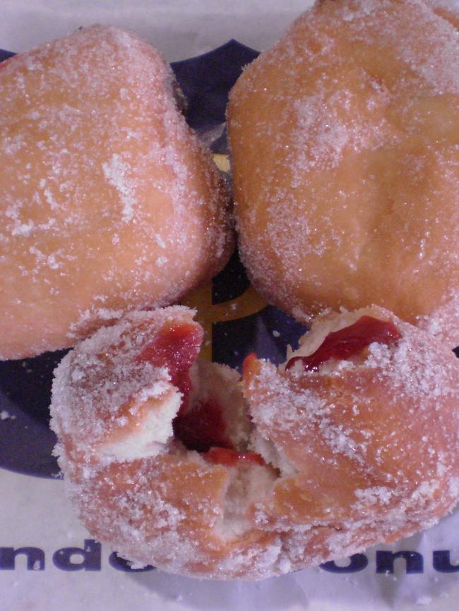 The classic jam doughnut: Dandee Donuts.