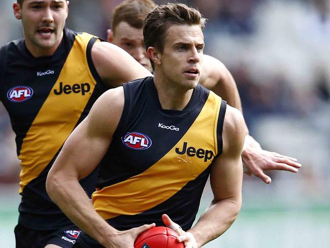 Brett Deledio could be on his way out of Richmond. Picture: Michael Klein