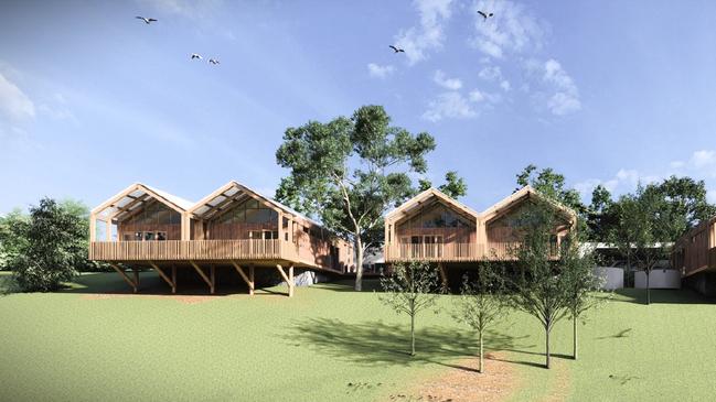 Artist impression of the new school proposed for the Gold Coast Hinterland