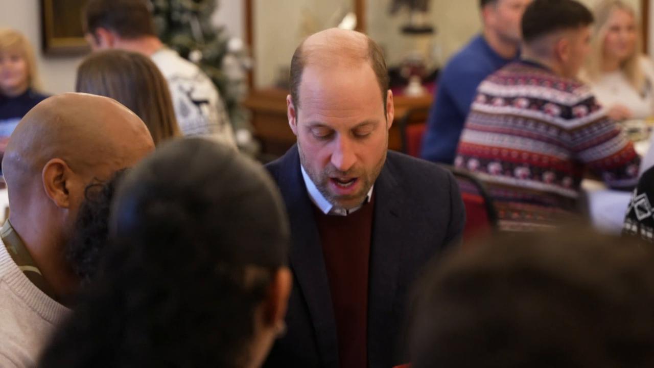 Prince William reveals Christmas plans as he handed out gifts to military families The Cairns Post