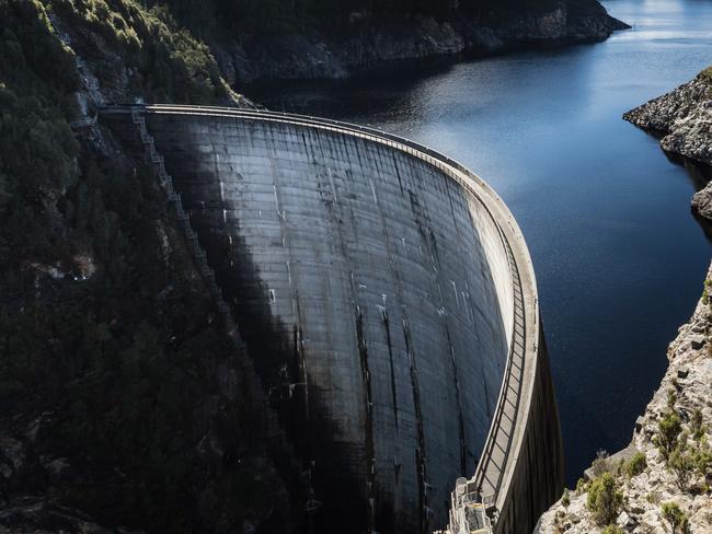 The Gordon Dam. Picture: Supplied.