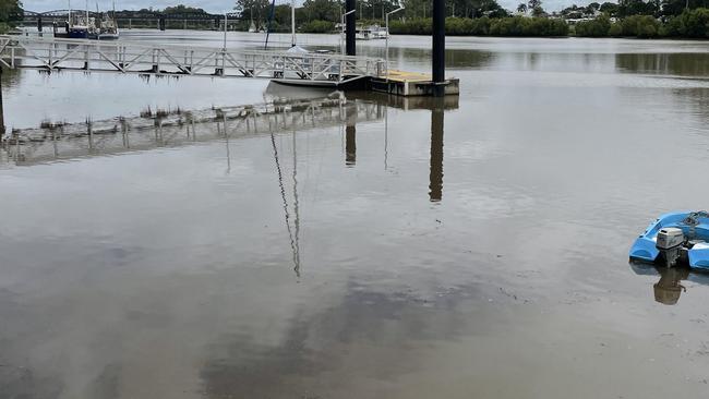 Burnett River levels high in Bundaberg Central