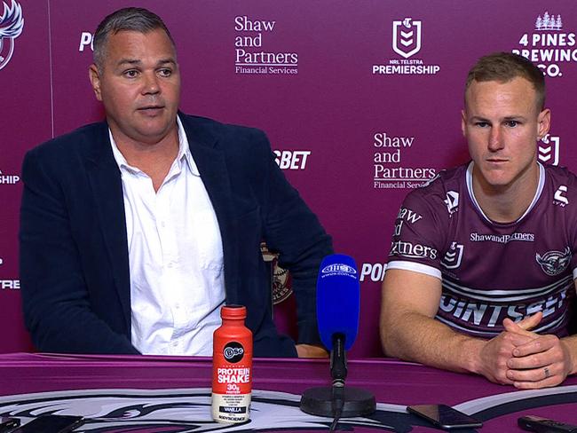 Anthony Seibold and Daly Cherry-Evans.