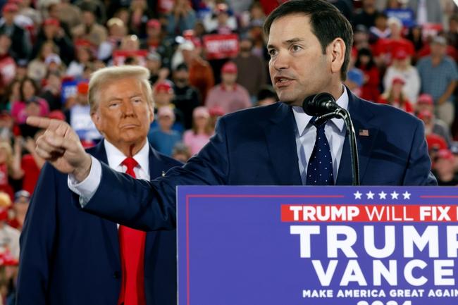 US Senator Marco Rubio of Florida campaigned hard for Donald Trump