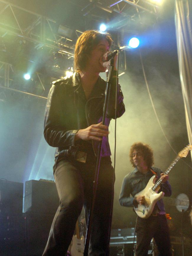 The Strokes at Thebarton Theatre, 2006.