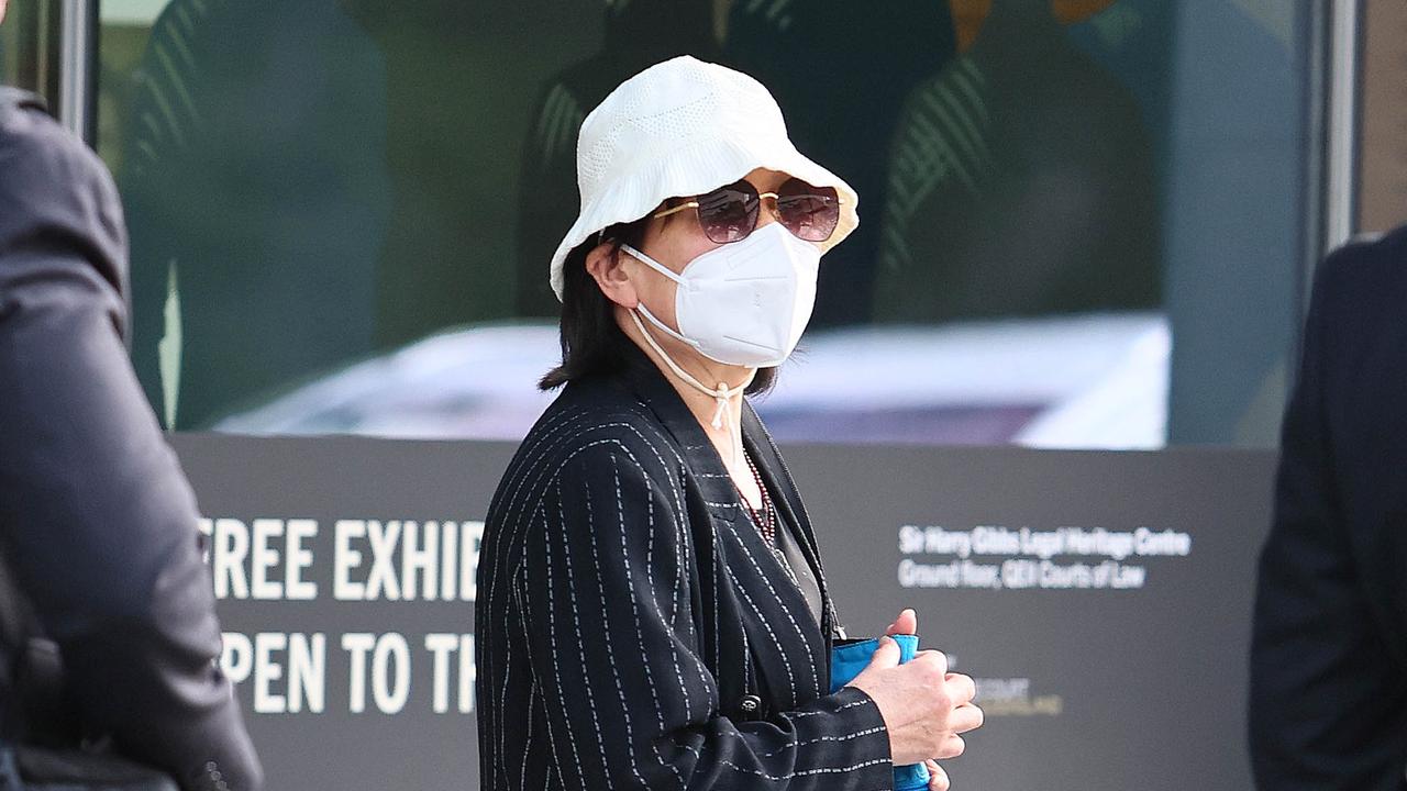 Rongmei Yan, the mother of Qiong Yan, at the Supreme Court in Brisbane. Picture: NewsWire/Tertius Pickard