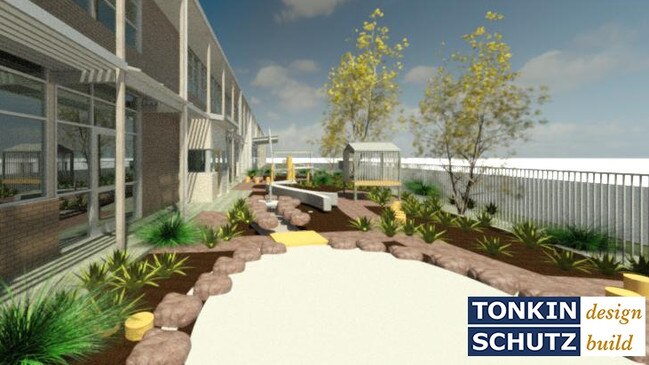 Another render of the new campus. Picture: Supplied.