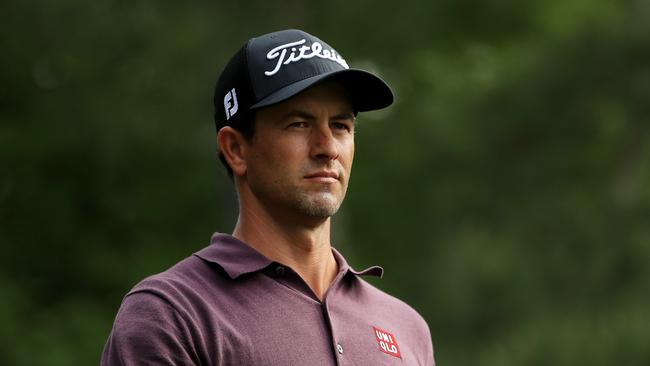 AUGUSTA, GEORGIA - APRIL 11: Adam Scott of Australia walks on the second hole during the first round of the Masters at Augusta National Golf Club on April 11, 2019 in Augusta, Georgia. (Photo by Mike Ehrmann/Getty Images)