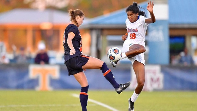 Adelaide United recruit Lais Araujo playing for the University of Florida. Picture: Adelaide United