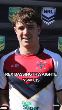 NRL Next Gen: Rex Bassingthwaighte