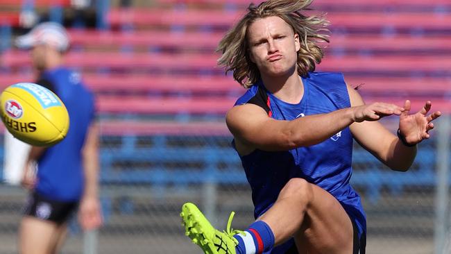 Cody Weightman has made a big impression at the Bulldogs. Picture: Michael Klein