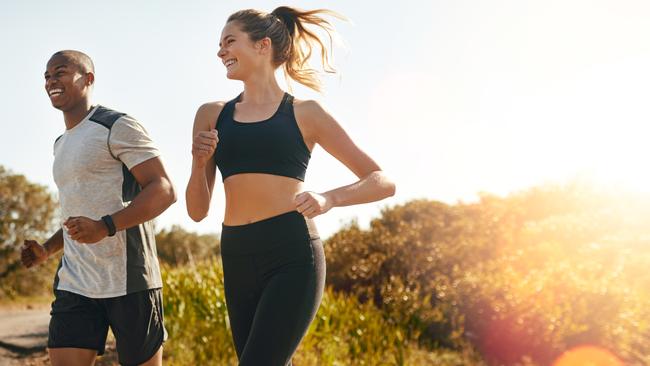 Exercising more regularly is a good way to reduce your blood pressure. Picture: iStock