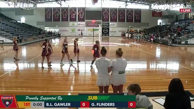 REPLAY: SA Country Netball Championships - Barossa, Light & Gawler vs Great Flinders (U17's Div2 SF) - Court 2