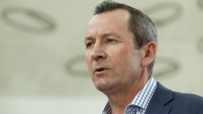 Satterley makes no apologies for his close ties with Western Australia Premier Mark McGowan. Picture: NCA NewsWire /Philip Gostelow