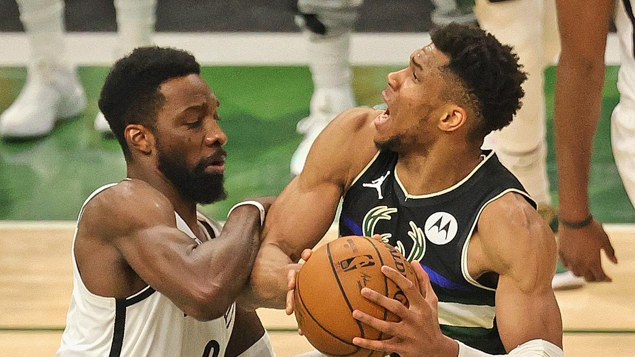 Giannis Antetokounmpo led the Bucks to a big win to keep their season alive.