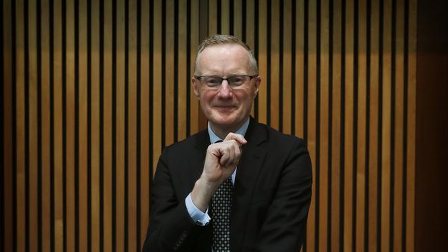 Governor of the Reserve Bank of Australia Philip Lowe. Kym Smith/The Australian