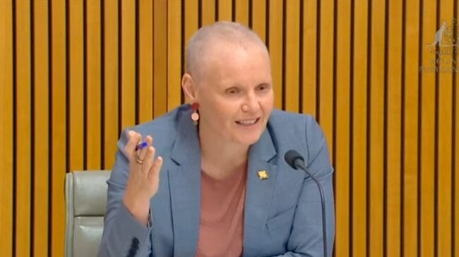 Labor MP Peta Murphy in parliament a week before she died age 50, following a cancer battle