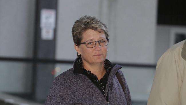 Queensland grazier Wendy Brauer attends the royal commission