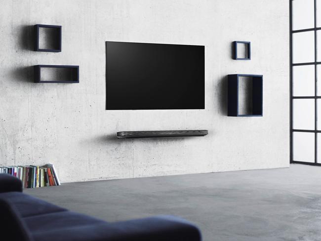 The TV is just 2.57-millimetres thick and weighs just 7.7kg.