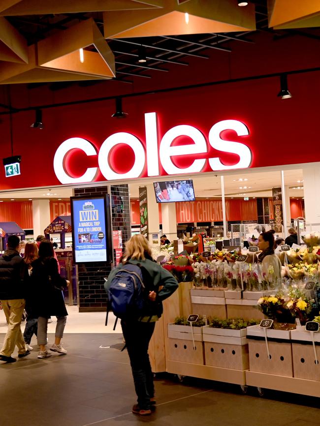 Woolies and Coles have both pledged to phase out caged eggs by 2025. Picture: NCA NewsWire / Jeremy Piper