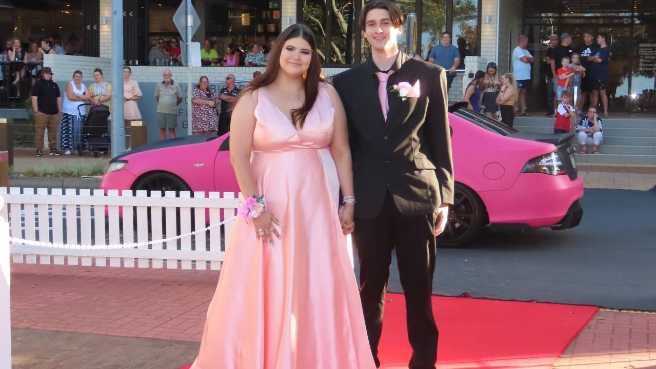 Urangan State High School students at their formal.