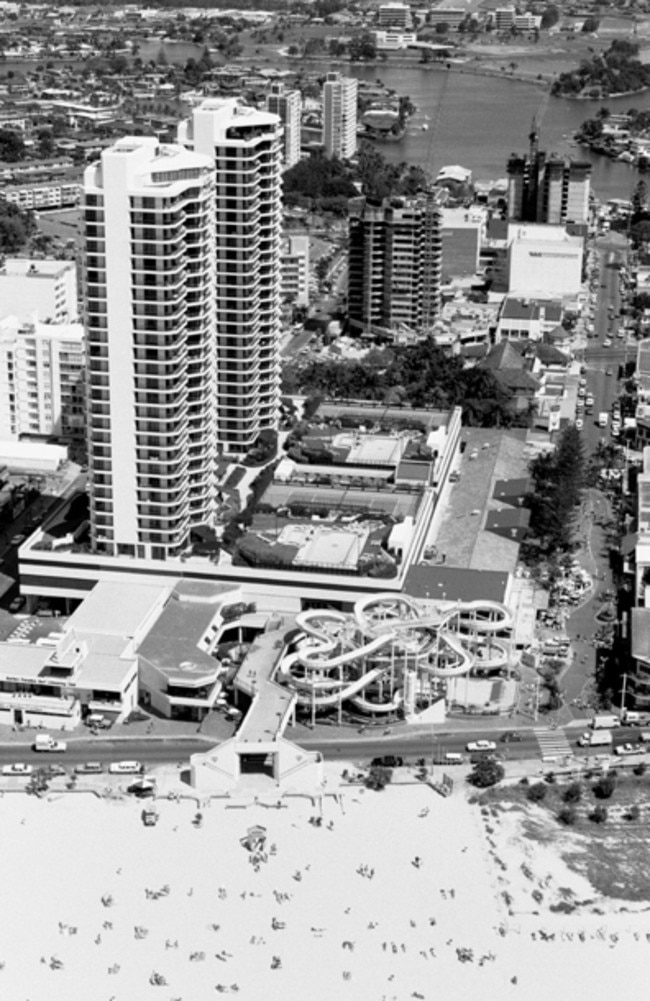 Surfers Paradise in the 1980s.