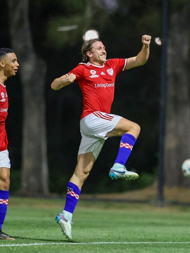 Max Brown of Gold Coast Knights. Picture: Gold Coast Knights FC