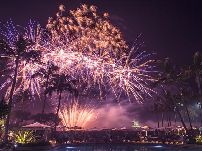 Sheraton Grand Mirage Resort, New Years celebrations