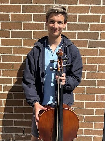 12-year old Cello player, Otto.