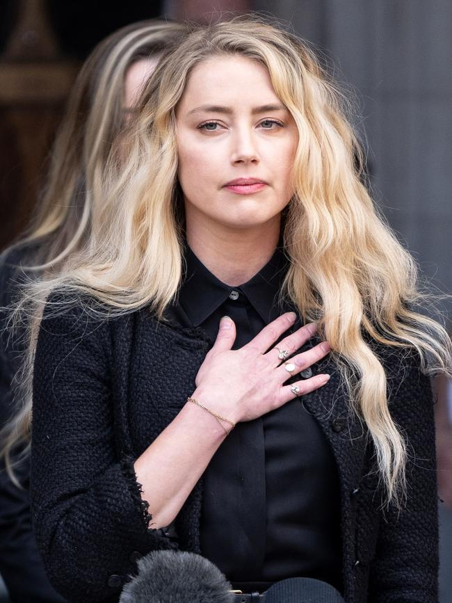 Another court battle looms between Depp and Amber Heard, pictured. Picture: Niklas Hallen/AFP