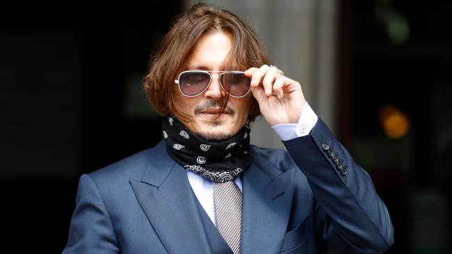 US actor Johnny Depp is suing the publishers of The Sun for claiming he was a "wife-beater" in April 2018. Picture: Tolga Akmen / AFP