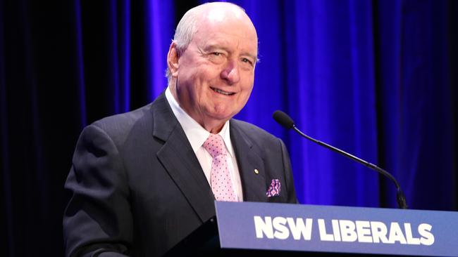 Alan Jones remains Australia’s top broadcaster. Picture: Richard Dobson