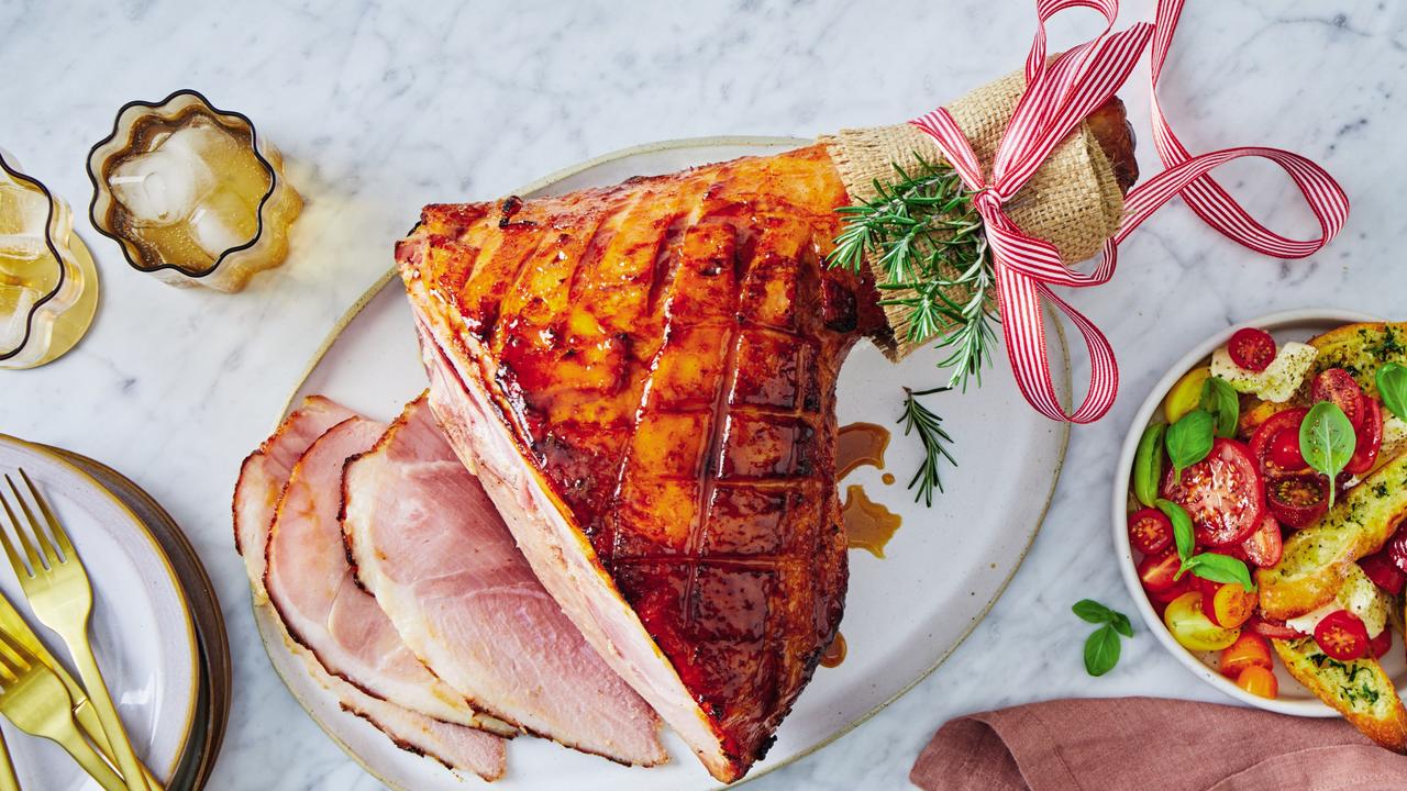 Coles has dropped the price of its Coles brand Single Smoked Beechwood Half-leg Ham to $8 per kilogram. Picture: Rebecca Michael