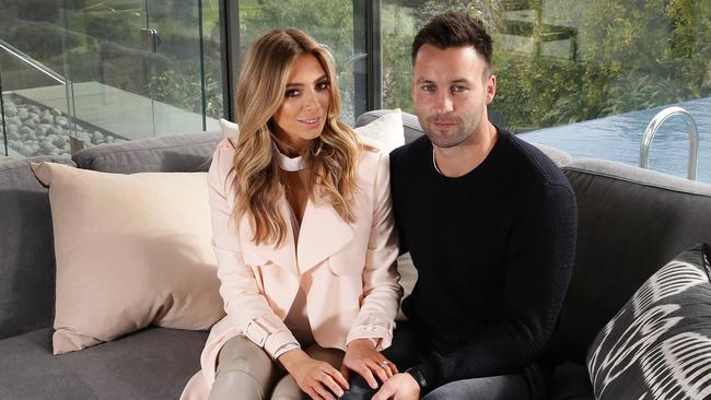 Geelong champ Jimmy Bartel and wife Nadia give us a peek inside their Newtown home. Picture: Andrew Tauber