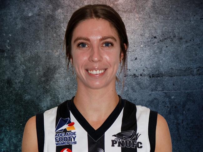 PNU captain Alana Giannini has been a standout this season. Picture: Payneham Norwood Union Football Club