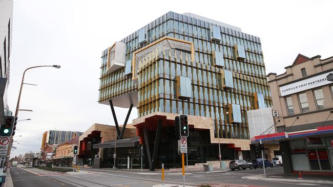 The state of the art Newcastle University building in Hunter Street, Newcastle. Picture by Peter Lorimer