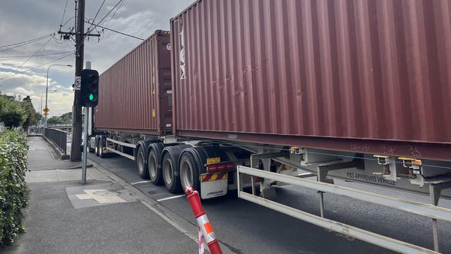 Yarraville residents and safety advocates claim drivers consistently run reds at the intersection <br/>because traffic signals are out of view. Picture: Nilsson Jones