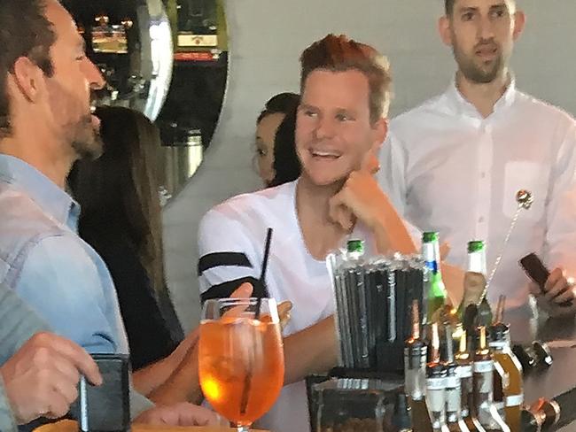 Steve Smith spotted in New York in the aftermath of ball tampering scandal. Credit: WP Media