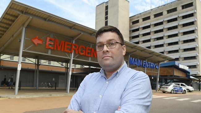 Urgent recruitment needs to be started immediately to avert the Top End’s hospital system entering a fully-fledged meltdown, according to Australian Salaried Medical Officers’ Federation branch president Dr Thomas Fowles. Picture: Julianne Osborne