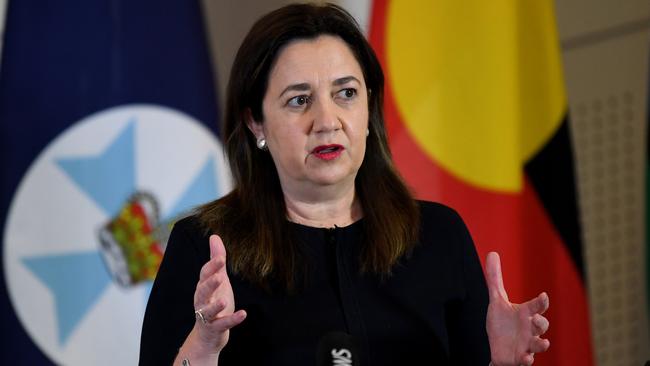 Queensland Premier Annastacia Palaszczuk. Picture: NCA NewsWire / Dan Peled