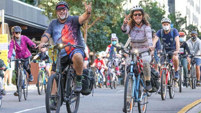 The Australian Unity Tour de Brisbane. Picture: Brisbane Cycling Festival