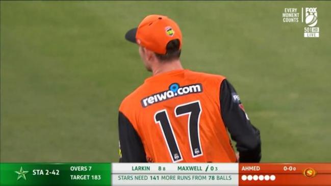 Wicket: Melbourne Stars, Glenn Maxwell - 23 Jan 21