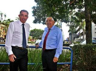 Page MP Kevin Hogan and Lismore MP Thomas George are concerned about Lismore council. Picture: Alison Paterson