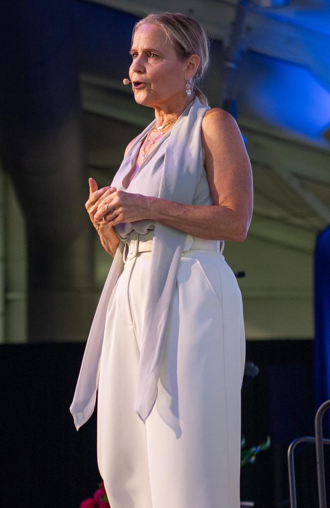 Shaynna Blaze at the October Business Month 2023 in Mindil Beach Casino Resort, Darwin. Picture: Pema Tamang Pakhrin