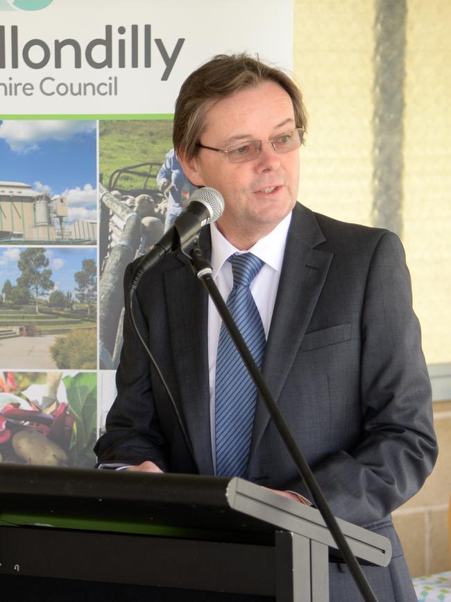 Wollondilly Shire Council general manager Luke Johnson. Picture: Ian Svegovic.